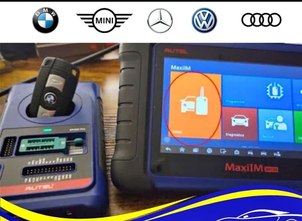 Diagnostic tool connected to car